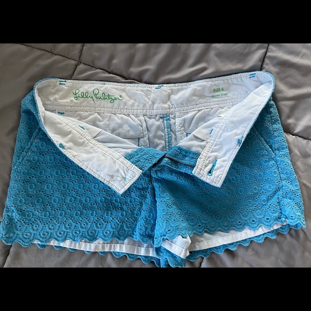 Lilly Pulitzer Women's Walsh Eyelet Short.Size 6.